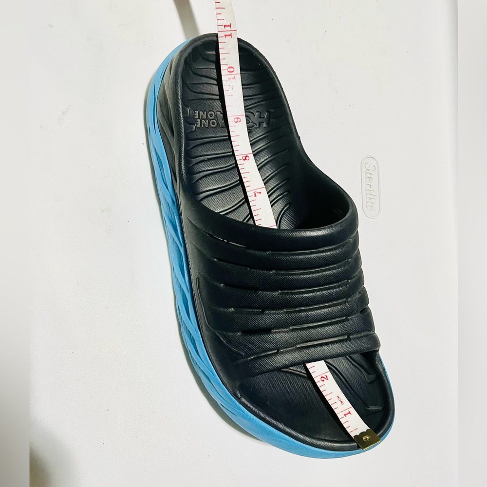 Hoka One One Ora Recovery Slip On Sandals Sz 10 - Picture 10 of 12